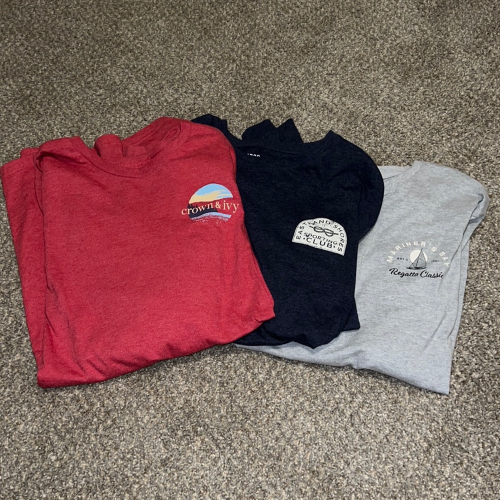 Mens XL Variety Long Sleeve Tshirts